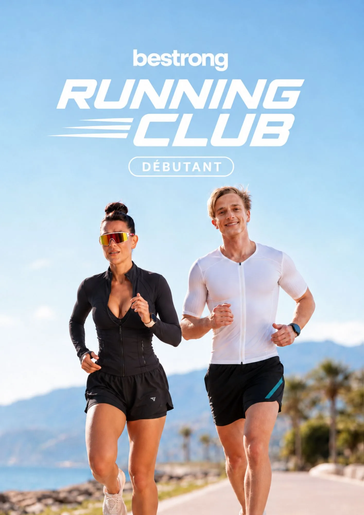 Karoline et Éric, les deux coachs du Running Club débutant